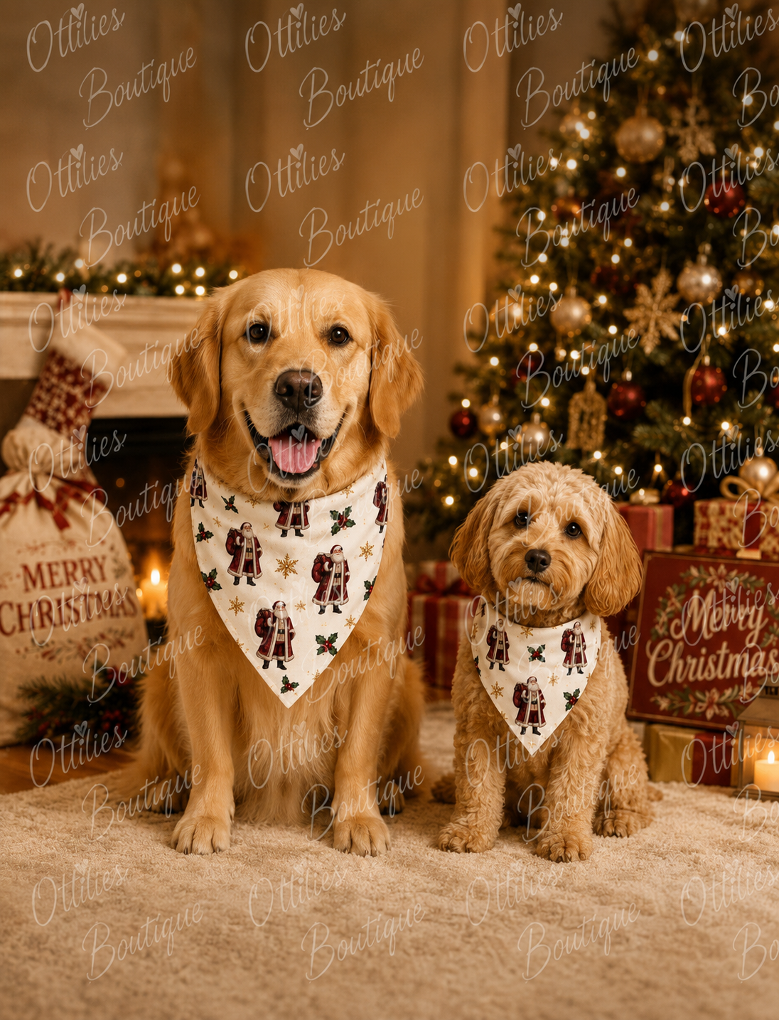 Santa Bandanna - PRE-ORDER due August