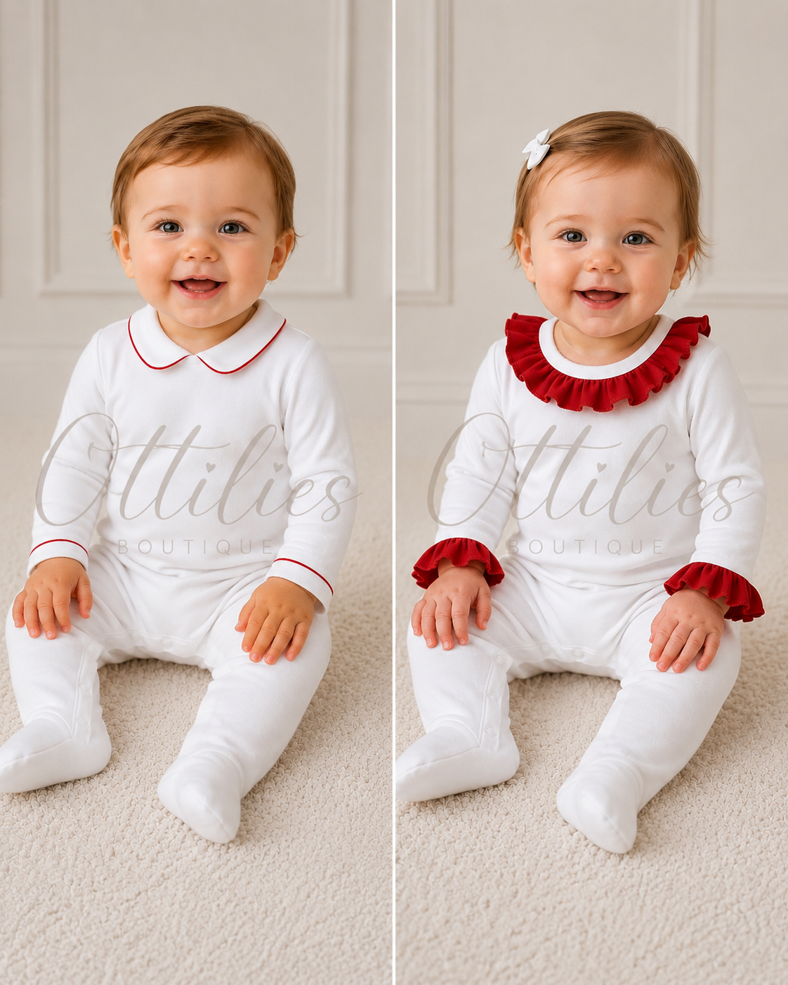 Christmas Rompers - Babies (Preorder)